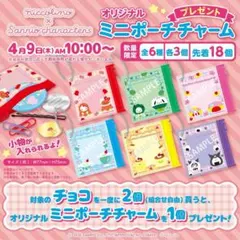 サンリオ　セブンコラボ　ミニポーチチャーム