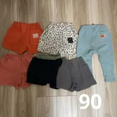 90サイズ ズボン 6点セット