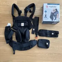 【美品】エルゴベビー OMNI360 クールエア ブラック