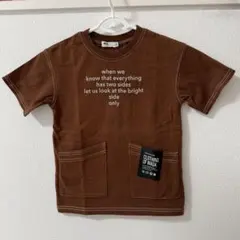 CLOTHING OF WASH ブラウン Tシャツ120のサムネイル