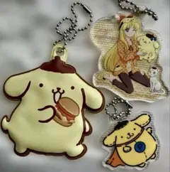 サンリオ　Sanrio ポムポムプリン　アクリルキーホルダーセット