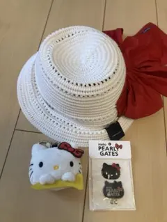 Hello Kitty×PEARLY GATES】バケハ ゴルフボールポーチ - メルカリ