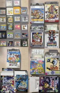 ゲームボーイソフトセット 24本 箱無し　ソフト無し　まとめ