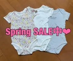 futa futa ロンパース 3枚セット 80㎝ 半袖