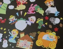 《童話の中から》壁面飾り