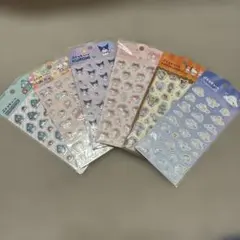 サンリオ キャラクターシール　まとめ売り　6シート