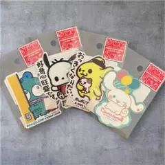 サンリオキャラクター ステッカー　4枚セット