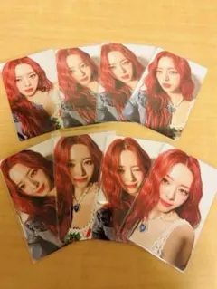 ITZY Algorhythm ユナ　8枚セット