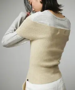 extreme cashmere カシミヤオフショルカットソー