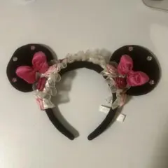 ミニー 薔薇カチューシャ