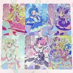 キミとアイドルプリキュア♪ キラキラカードグミ 6枚セット ホロレア