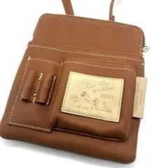 サマンサタバサ　ディズニーコラボ　スマホショルダーバッグ　レザー