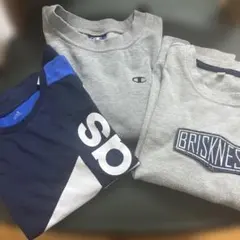 男児140長袖シャツ3枚