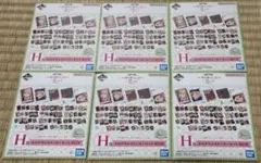 一番くじ　着せ恋　H賞　ホログラムステッカー 6点