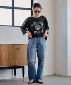 【mell様専用！】FRAMeWORK×Champion 別注フットボールT