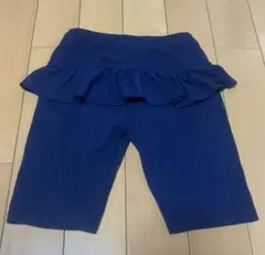 フリル付きネイビーパンツ 100cm