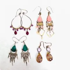 エスニックスタイル ピアスセット