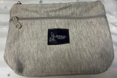 ピーターラビット グレー ポーチ