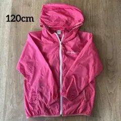 mont-bell モンベル　キッズ ウィンドブレーカー 120cm ピンク