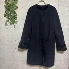 simplicite シンプルシティエ【38】ロングコート✨ファー ノーカラー