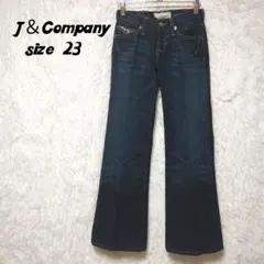 ☆大特価☆　J＆Company　ブーツカットデニム　フレアデニム　23　S位のサムネイル