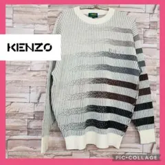 KENZOゴルフ★L ニット★長袖　KENZO　古着のサムネイル