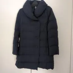 グリーンレーベルリラクシング　ダウン　コート　濃紺　ネイビー