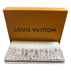 LOUIS VUITTON 二つ折りクロコダイル