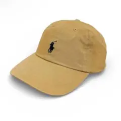 ★新品★ POLOラルフローレン コットンチノキャップ ベージュ