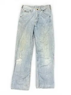 90s USA製 Lee ジーンズ 34インチ アイスウォッシュ テーパード