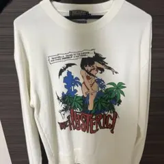 HYSTERIC GLAMOUR トレーナー白のサムネイル