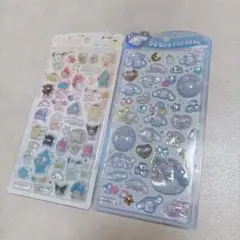 サンリオ　うるちゅるポップシール　うるちゅる　シナモンベビー　シール　ボンドロ