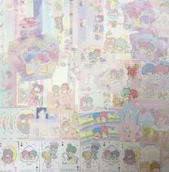 キキララ メモ帳　おすそ分け　サンリオ　ダイカット　平成レトロ　まとめ売り