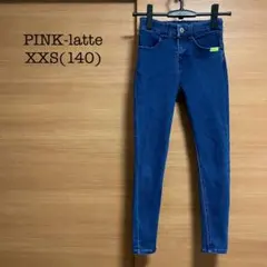 ピンクラテ/スキニーデニム/XXS(140)/PINK-latte