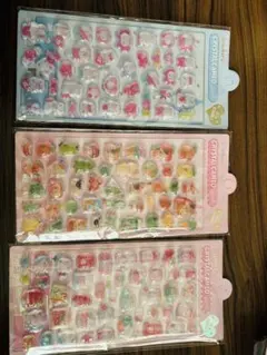 １　ぷくぷく可愛い♡海外プクシール 袋入りセットまとめ買い・バラ相談OK✨