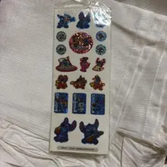 Disney スティッチ　キラキラ　シール