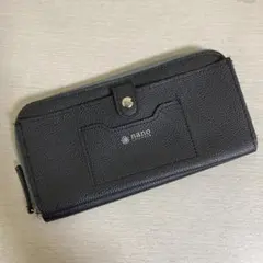 nano universe 小物　長財布　携帯電話　チケット　小銭入れ　ブラックのサムネイル