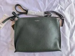 大人気！！　Daniel&Bob　レザー　ショルダーバッグ　ダークグリーン　新品のサムネイル