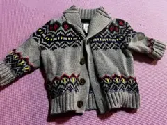 GAP ノルディック柄　カーディガン