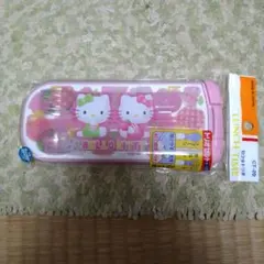 2005年物　ハローキティ　スプーン、おはし、フォークセット