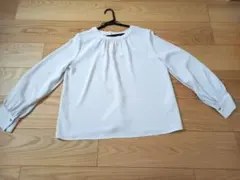 ロペピクニック　長袖ブラウス 　グレージュ　前後2way