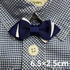 ネイビー×ホワイト♡蝶ネクタイ♡ベビー・キッズ♡