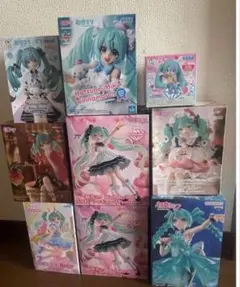 【新品未開封】　初音ミク　フィギュア　まとめ売り　9体セット