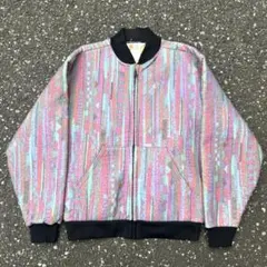 ネイティブ柄 ブルゾン