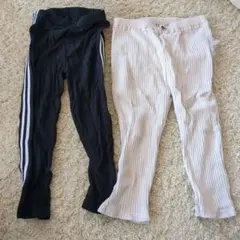 petit main フリル付きレギンスセット