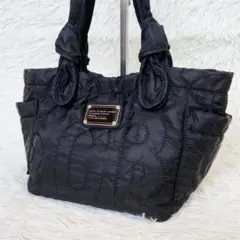 MARC BY MARCJACOBS キルティング ロゴナイロン トートバッグb