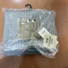 【未使用品】ユニクロ×ANYA HINDMARCH マフラー グレー