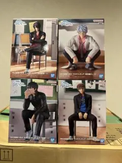 3年Ｚ組銀八先生 坂田銀時 沖田総悟 土方十四郎 高杉晋助 フィギュア