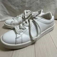 VISION STREET WEAR レザースニーカー ローカット 白靴のサムネイル