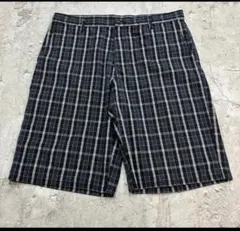h*o様 Dickies　チェックショーツ　ワークショーツ　W33　ブラック　古 Dickies チェックワークショーツ W33 ブラック 古着 総柄 - メルカリ